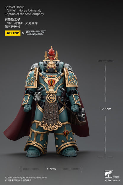 (Pre-Order) Warhammer The Horus Heresy Sons of Horus 'Little’ Horus Aximand,Captain of the 5th Company