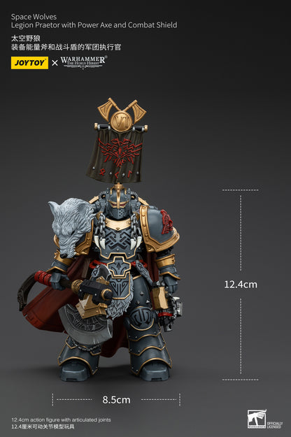 (Pre-Order) Warhammer The Horus Heresy Space Wolves Legion Praetor with Power Axe and Combat Shield