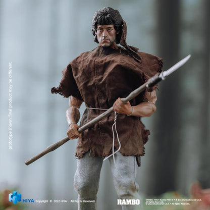 (Pre-Order) HIYA First Blood Exquisite Super Series John Rambo 1/12 Scale PX Previews Exclusive Figure