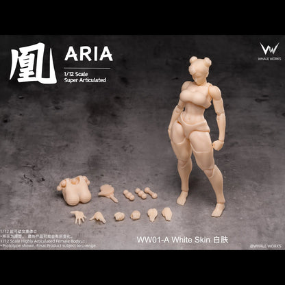 (Pre-Order) Whale Works 1/12 Super Articulate figures Aria and Rin