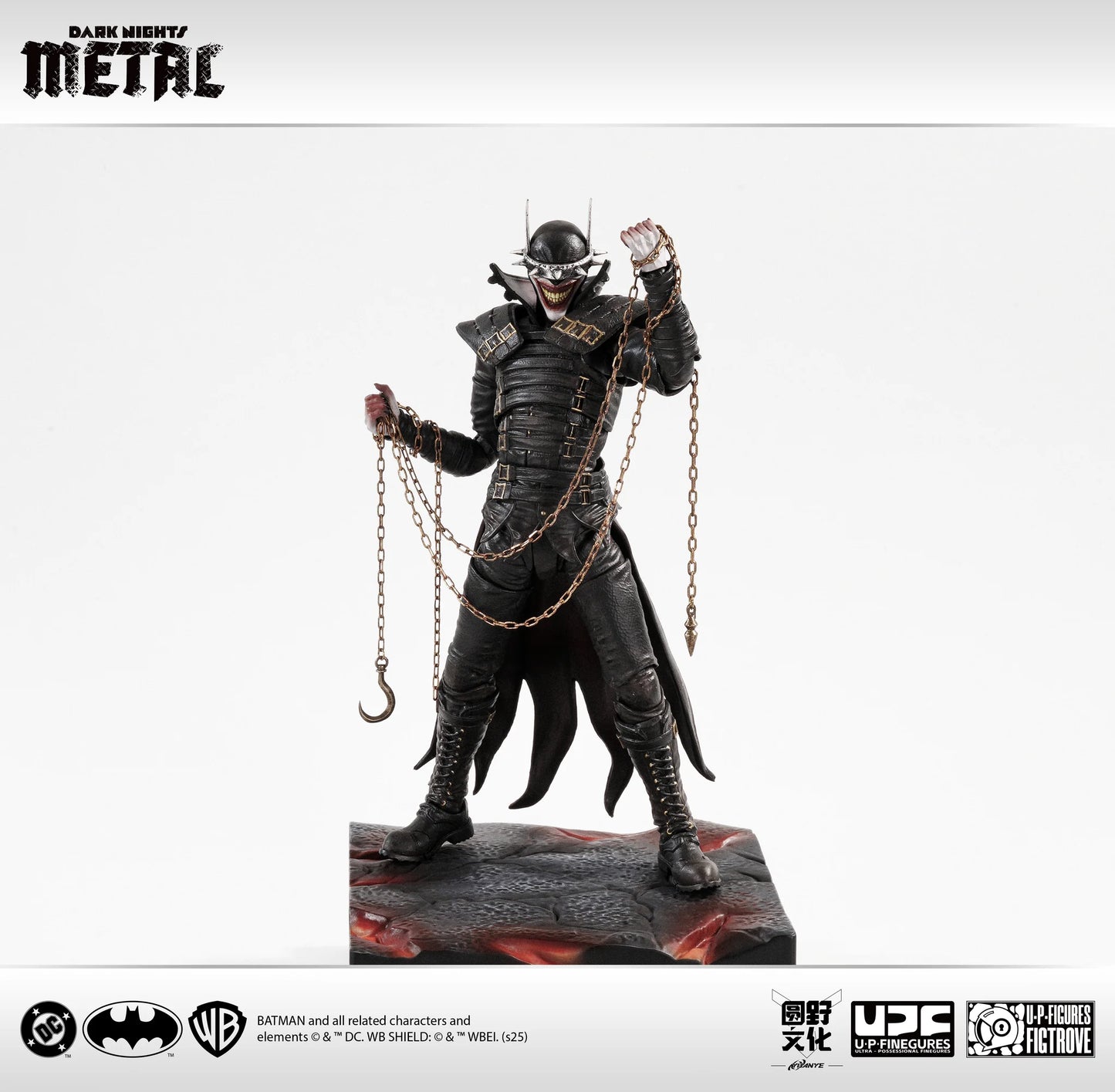 (Pre-Order) Official Licensed LPZZ 1/12 Dark Knight Metal series Joker action figure