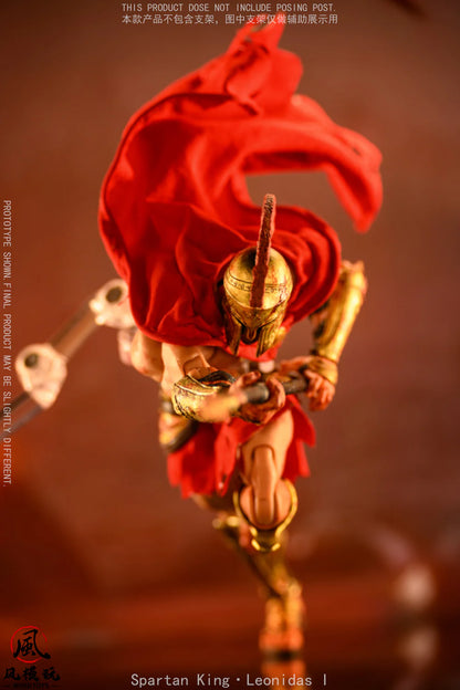 (Pre-Order) Wind Toys 1/12 Spartan King Leonidas FMW004 Standard and Bloodstained Version action figure