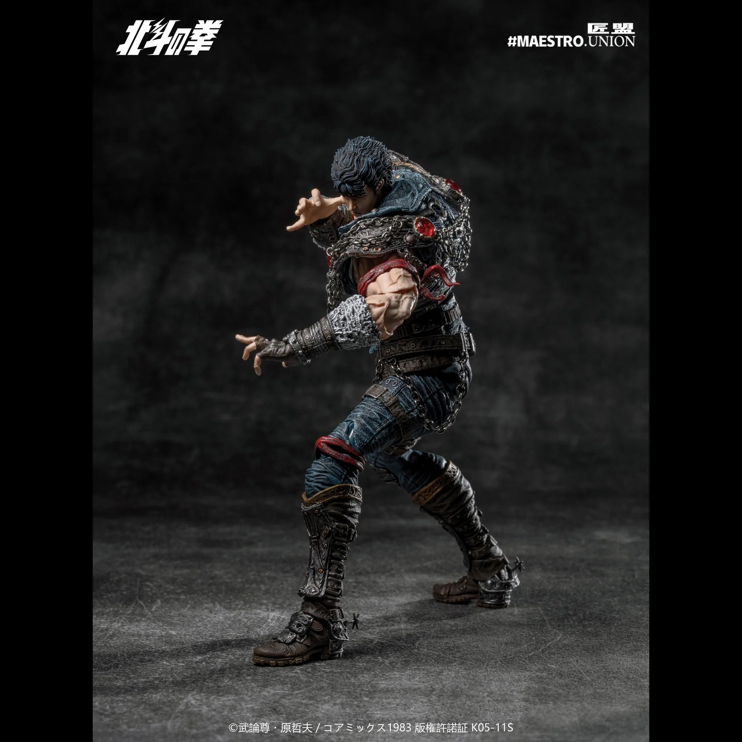 (Pre-Order) Maestro Union Official Licensed Hokuto no Ken 1/12 KENSHIRO action figure