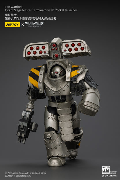 (Pre-Order) Warhammer The Horus Heresy Iron Warriors Tyrant Siege Master Terminator with Rocket launcher