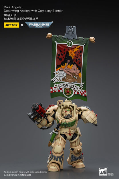 Warhammer 40K Dark Angels Deathwing Ancient with Company Banner (In Stock)