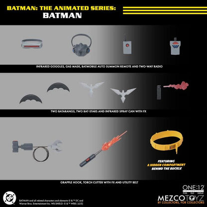 (Pre-Order) Mezco Batman: The Animated Series One:12 Collective Batman Action Figure