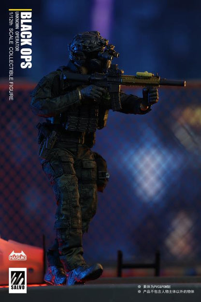 (Pre-Order) HASUKI Black Ops Salvo Series Unknown Operator 1/12 Scale Figure