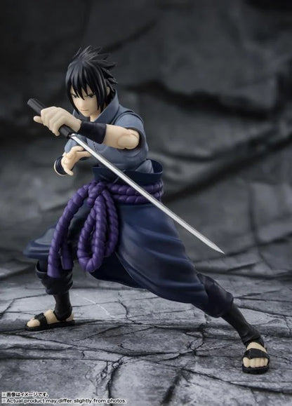 (Pre-Order) Naruto: Shippuden S.H.Figuarts Sasuke Uchiha (Solitary Shinobi) Action Figure