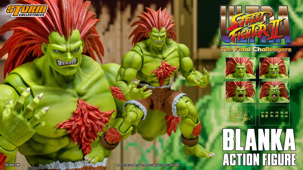 (Pre-Order) Storm Toys Ultra Street Fighter II: The Final Challengers Blanka 1/12