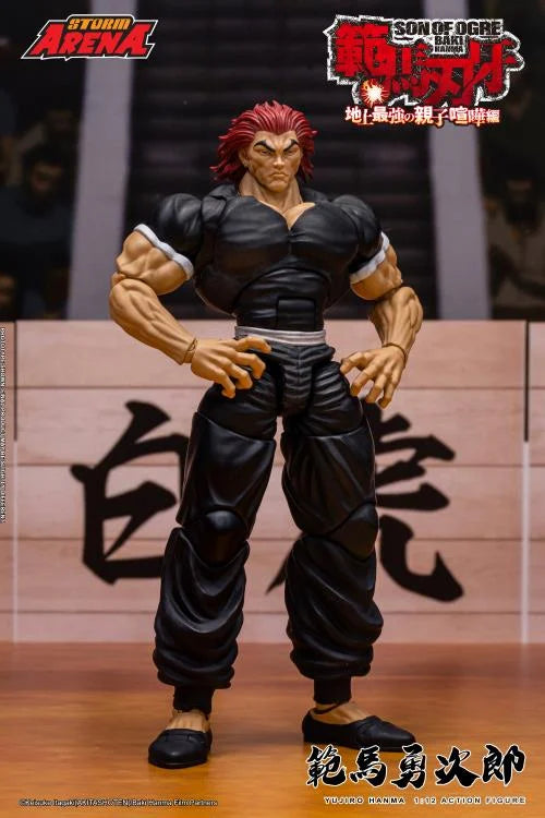 (Pre-Order) Storm Collectibles Baki Hanma: Son of Ogre Storm Arena Yujiro Hanma 1/12 Scale Action Figure