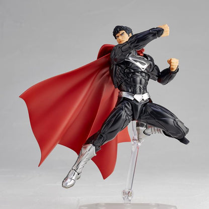 KAIYODO DC Comics: The New 52 Amazing Yamaguchi Revoltech No.027EX Superman (Black Suit) (In Stock)