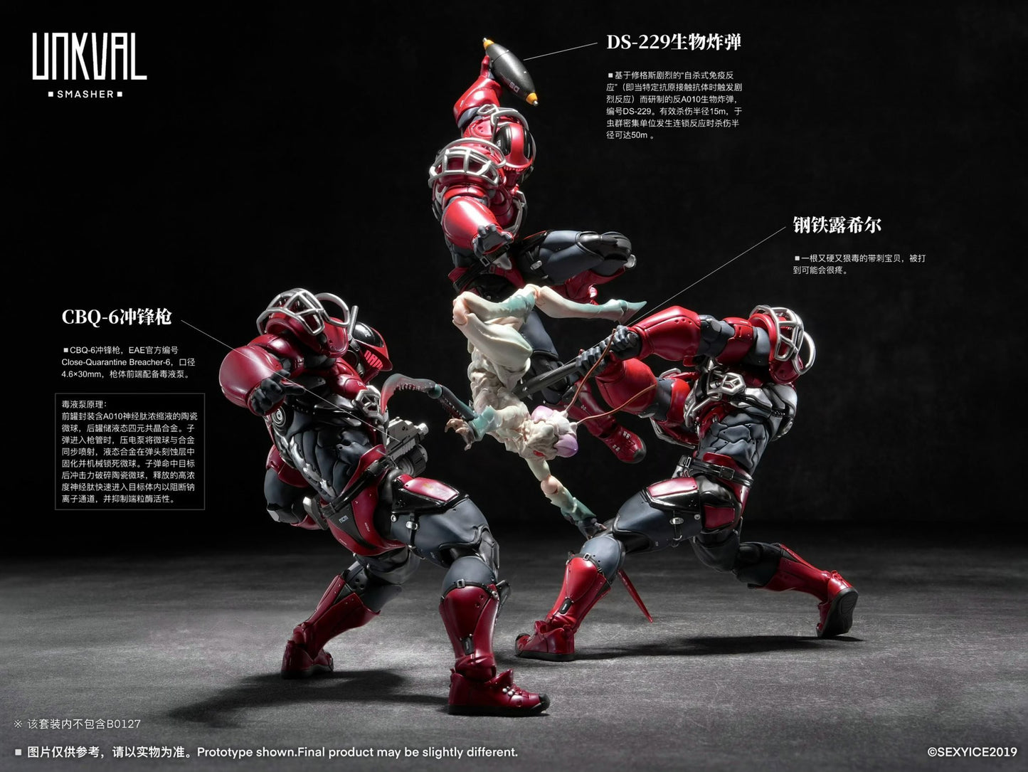 (Pre-Order) Sexy Ice 2019 Studio Vermin Series 1/12 UNKVAL Smasher