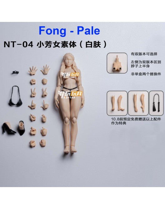 (Pre-Order) Nottaa NT-04 1/12 Scale Female Body