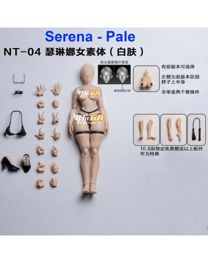 (Pre-Order) Nottaa NT-04 1/12 Scale Female Body
