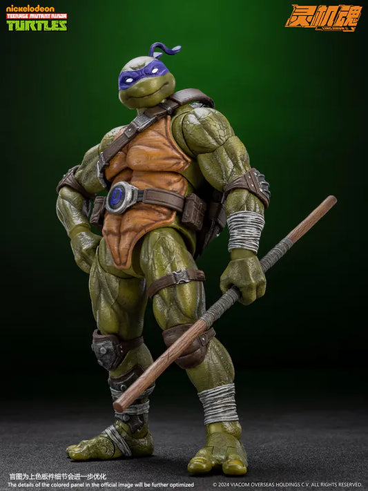 (Pre-Order) LINGJIHUN 1/12 TMNT Donatello Action Figure