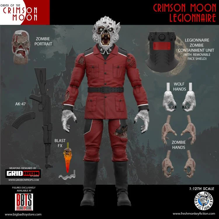 (Pre-Order) The Order of the Crimson Moon Crimson Moon Legionnaire 1/12 Scale Action Figure