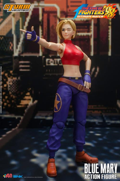 STORM COLLECTIBLES The King of Fighters '98 Blue Mary 1/12 Scale Figure (In Stock)