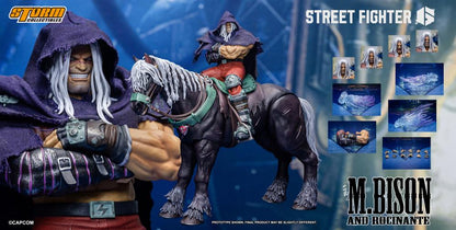 (Pre-Order) Storm Collectibles Street Fighter 6 M. Bison & Rocinante 1/12 Scale Action Figure Set