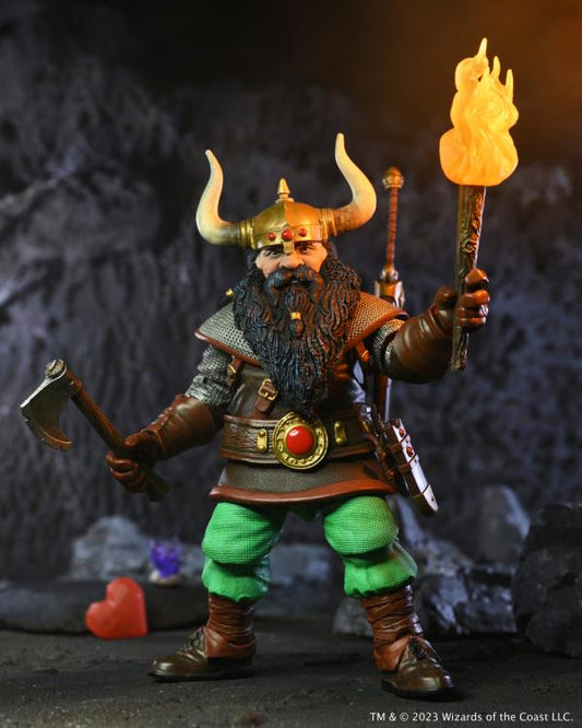 (Pre-Order) Neca Dungeons & Dragons Ultimate Elkhorn the Good Dwarf Fighter Action Figure