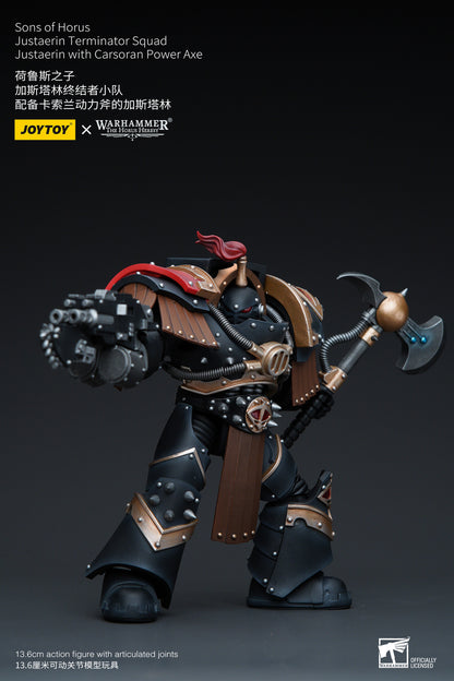 (Pre-Order) Warhammer Sons of Horus Justaerin Terminator Squad Justaerin with Carsoran Power Axe