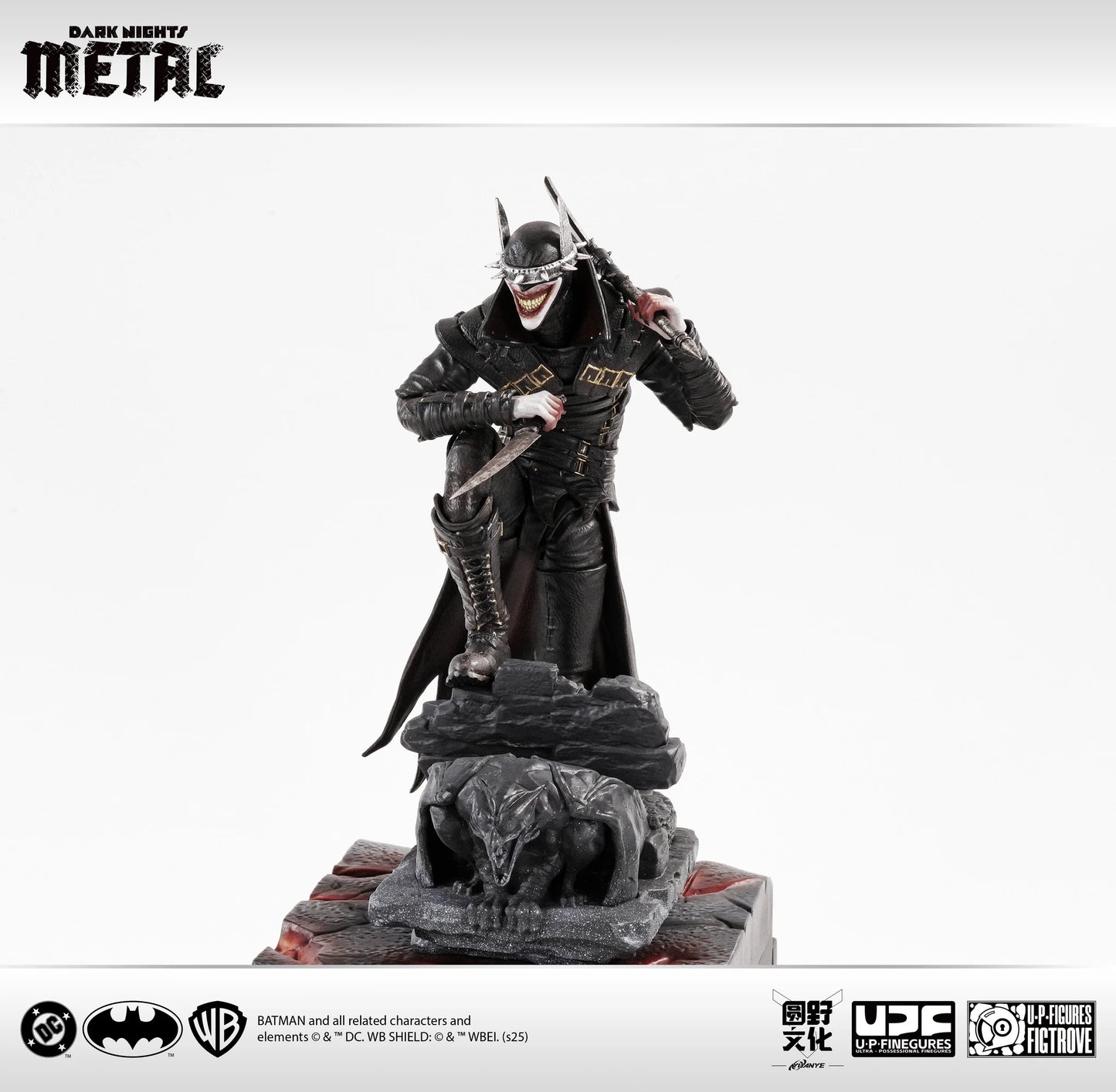 (Pre-Order) Official Licensed LPZZ 1/12 Dark Knight Metal series Joker action figure