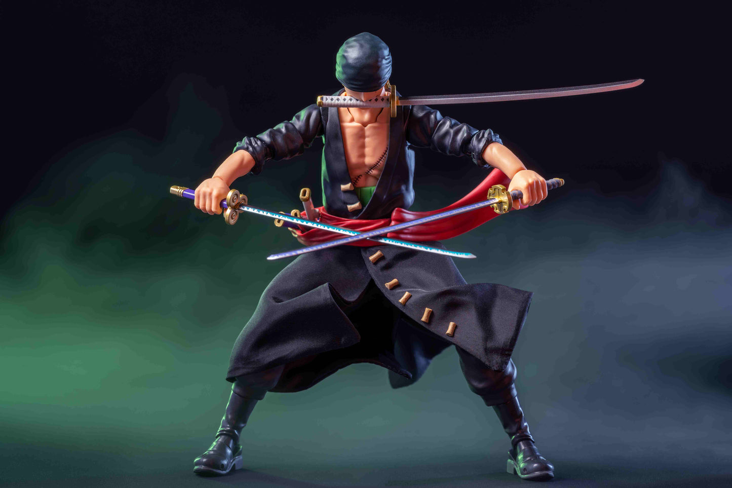 Custom 1/12 Clothing Accessories for S.H.Figuarts SHF Roronoa Zoro Skirt 1/12