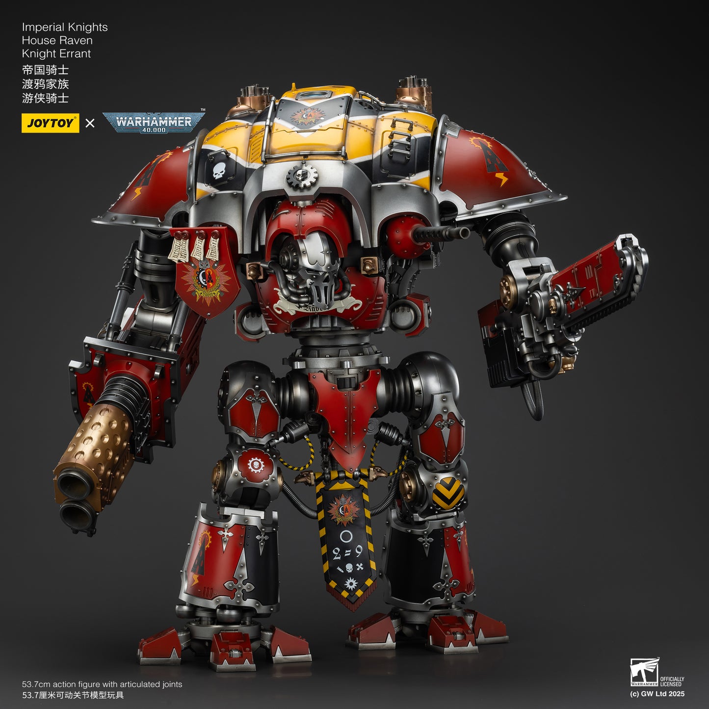 (Pre-Order) Warhammer 40k Imperial Knights House Raven Knight Errant