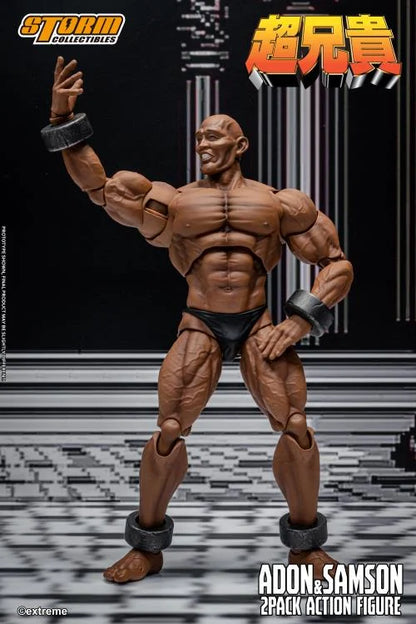 (Pre-Order) Storm Collectibles Chou-Aniki Adon and Samson 1/12 Scale Action Figure Set