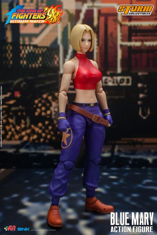 STORM COLLECTIBLES The King of Fighters '98 Blue Mary 1/12 Scale Figure (In Stock)