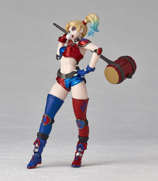 KAIYODO DC Comics Amazing Yamaguchi Revoltech No.015EX Harley Quinn (New Color Ver.) (Reissue) (In Stock)