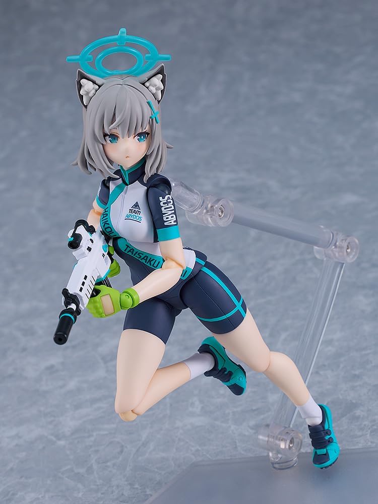 Max Factory Blue Archive: Shiroko Sunaookami (Cycling) DX Edition Figma Action Figure