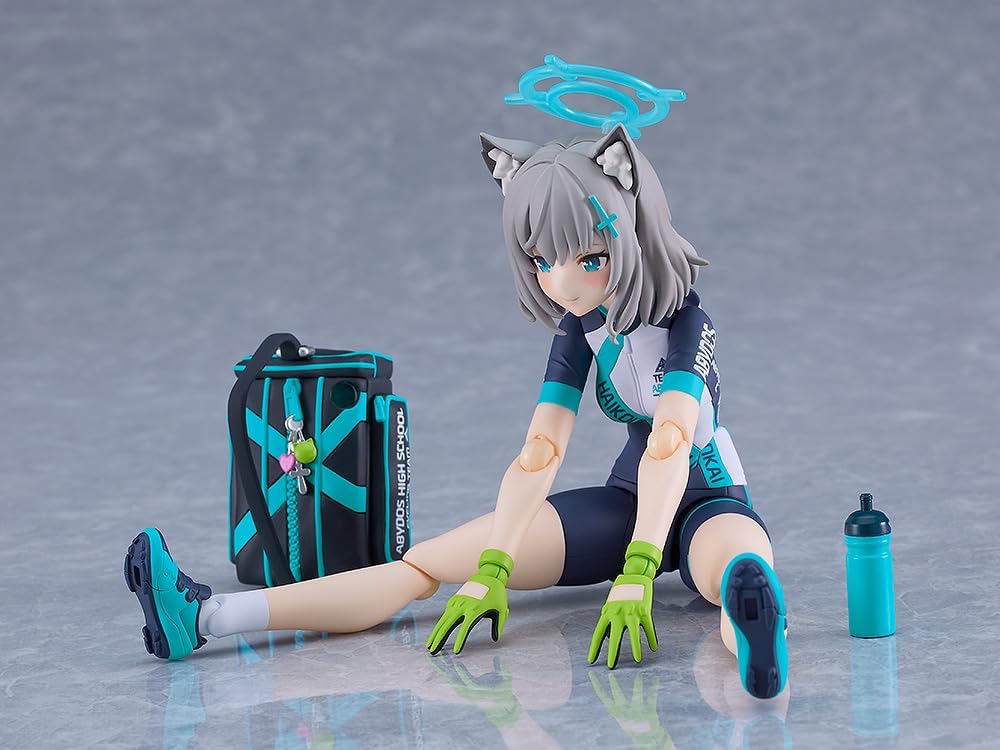 Max Factory Blue Archive: Shiroko Sunaookami (Cycling) DX Edition Figma Action Figure