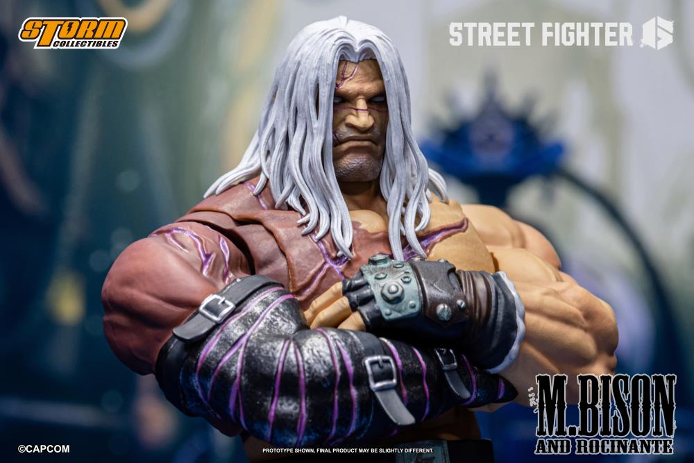 (Pre-Order) Storm Collectibles Street Fighter 6 M. Bison & Rocinante 1/12 Scale Action Figure Set