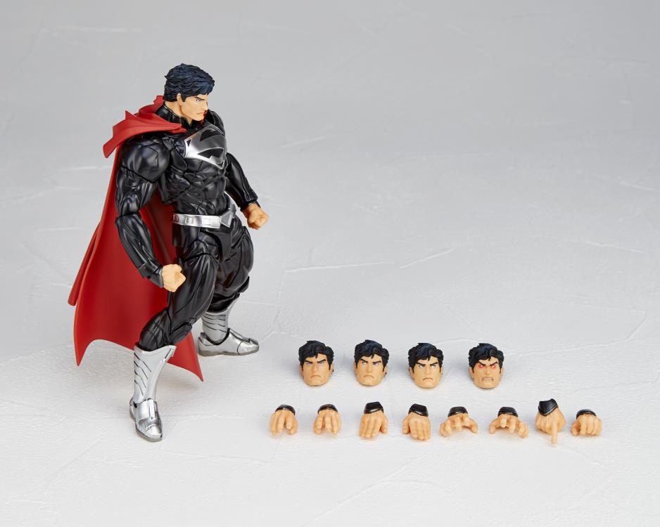 KAIYODO DC Comics: The New 52 Amazing Yamaguchi Revoltech No.027EX Superman (Black Suit) (In Stock)