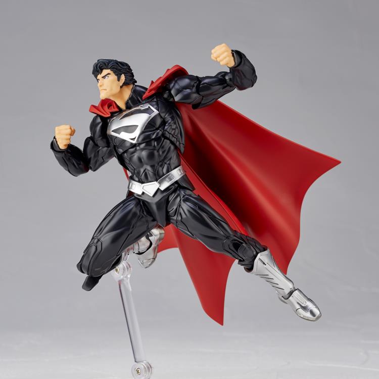 KAIYODO DC Comics: The New 52 Amazing Yamaguchi Revoltech No.027EX Superman (Black Suit) (In Stock)