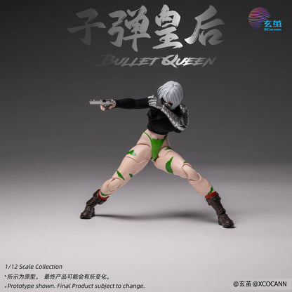 (Pre-Order) Xocann studio 1/12 Cyberpunk fighters Club NO.2 Bullet Queen action figure MF001 Kit