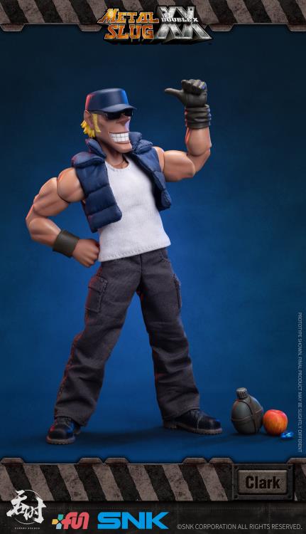 Tunshi Studio Metal Slug XX Clark Still 1/12 Scale Figure (In Stock)