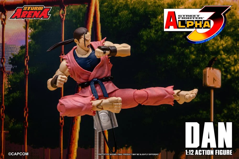(Pre-Order) Storm Collectibles Street Fighter Alpha 3 Storm Arena Dan 1/12 Scale Action Figure