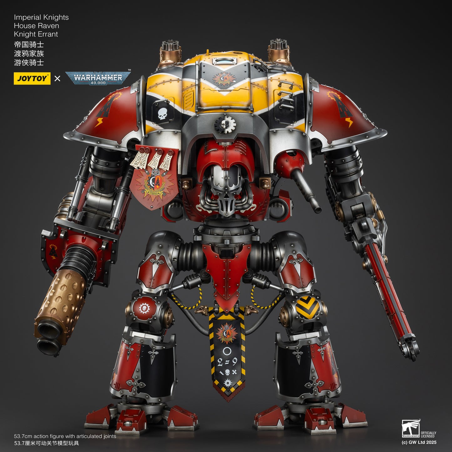 (Pre-Order) Warhammer 40k Imperial Knights House Raven Knight Errant
