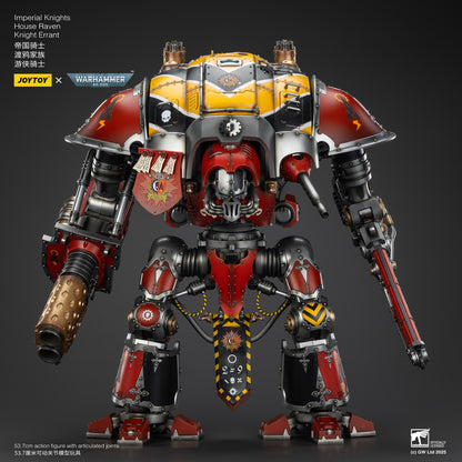 (Pre-Order) Warhammer 40k Imperial Knights House Raven Knight Errant