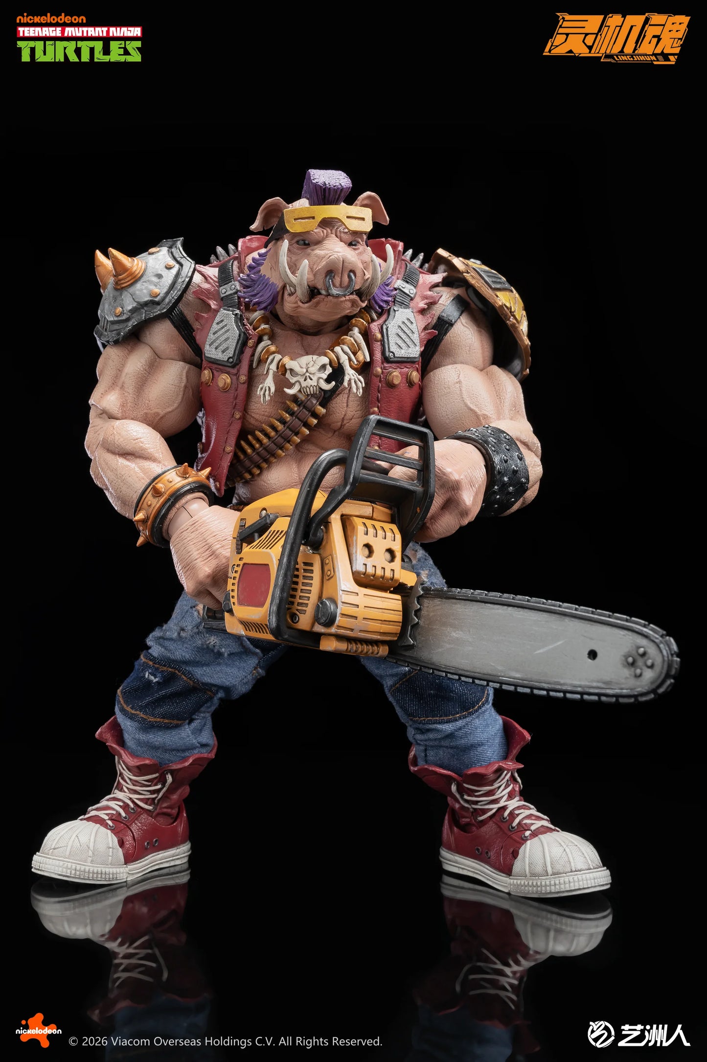 (Pre-Order) Lingjihun Official Licensed TMNT 1/12 Bebop