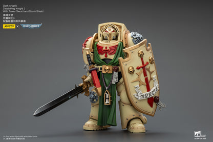 (Pre-Order) Warhammer 40k Dark Angels Deathwing Knight 3 With Power Sword and Storm Shield