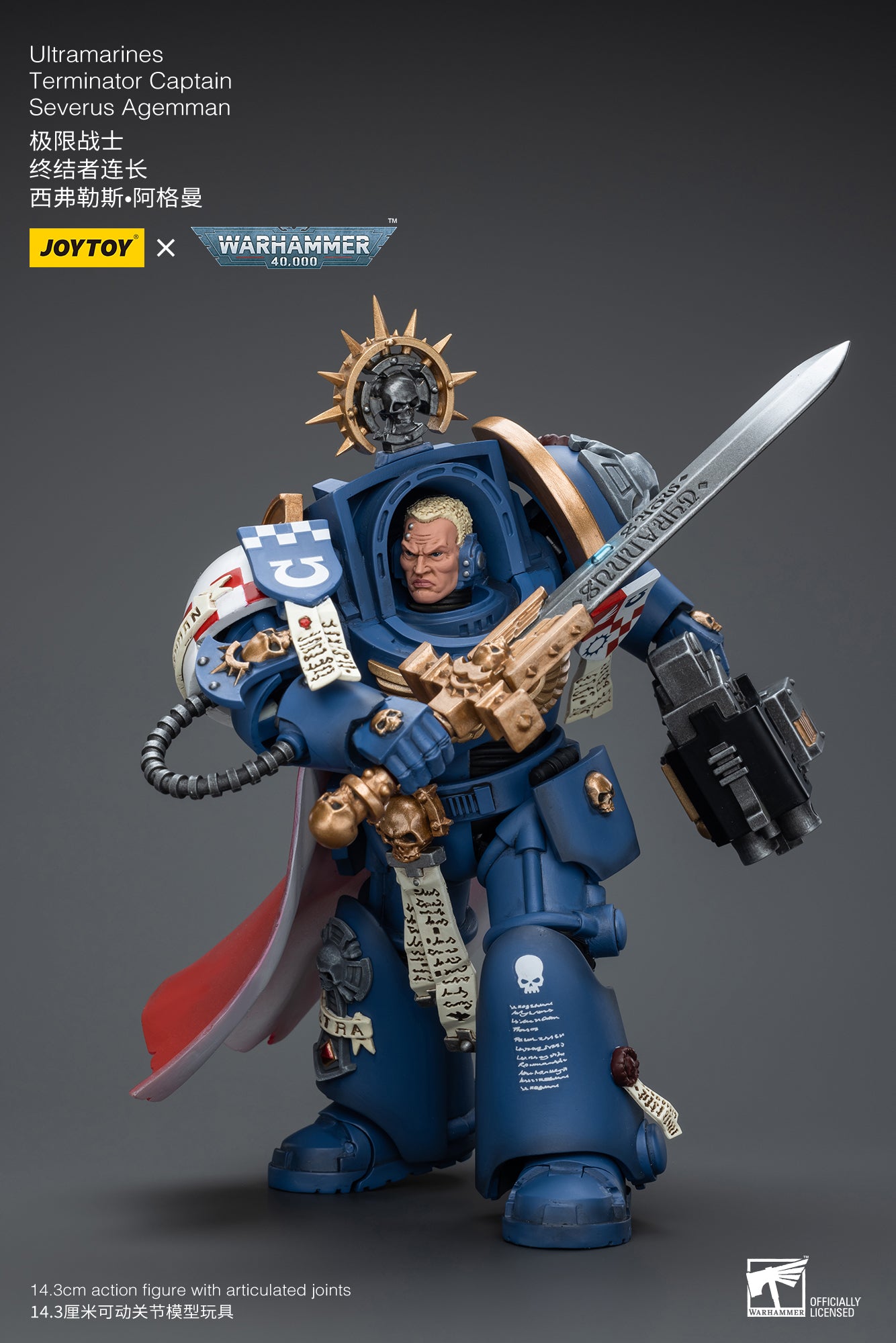 (Pre-Order) Warhammer 40k Ultramarines Terminator Captain Severus Agemman