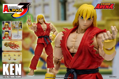(Pre-Order) Storm Collectibles Street Fighter Alpha 3 Storm Arena Ken