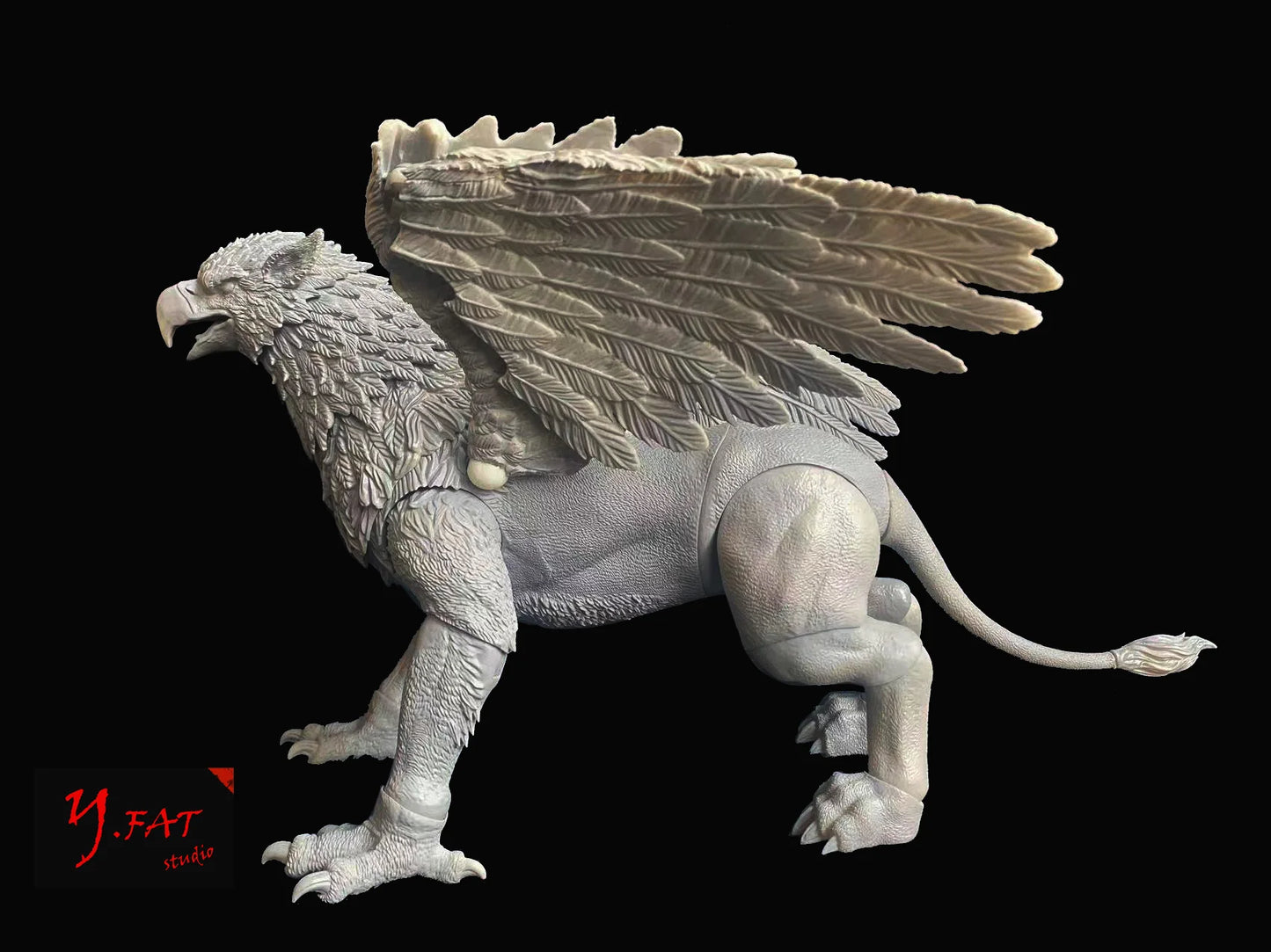 (Pre-Order) YFAT Studio (D20) Premium 1/12 figure mount Griffin Brown Version