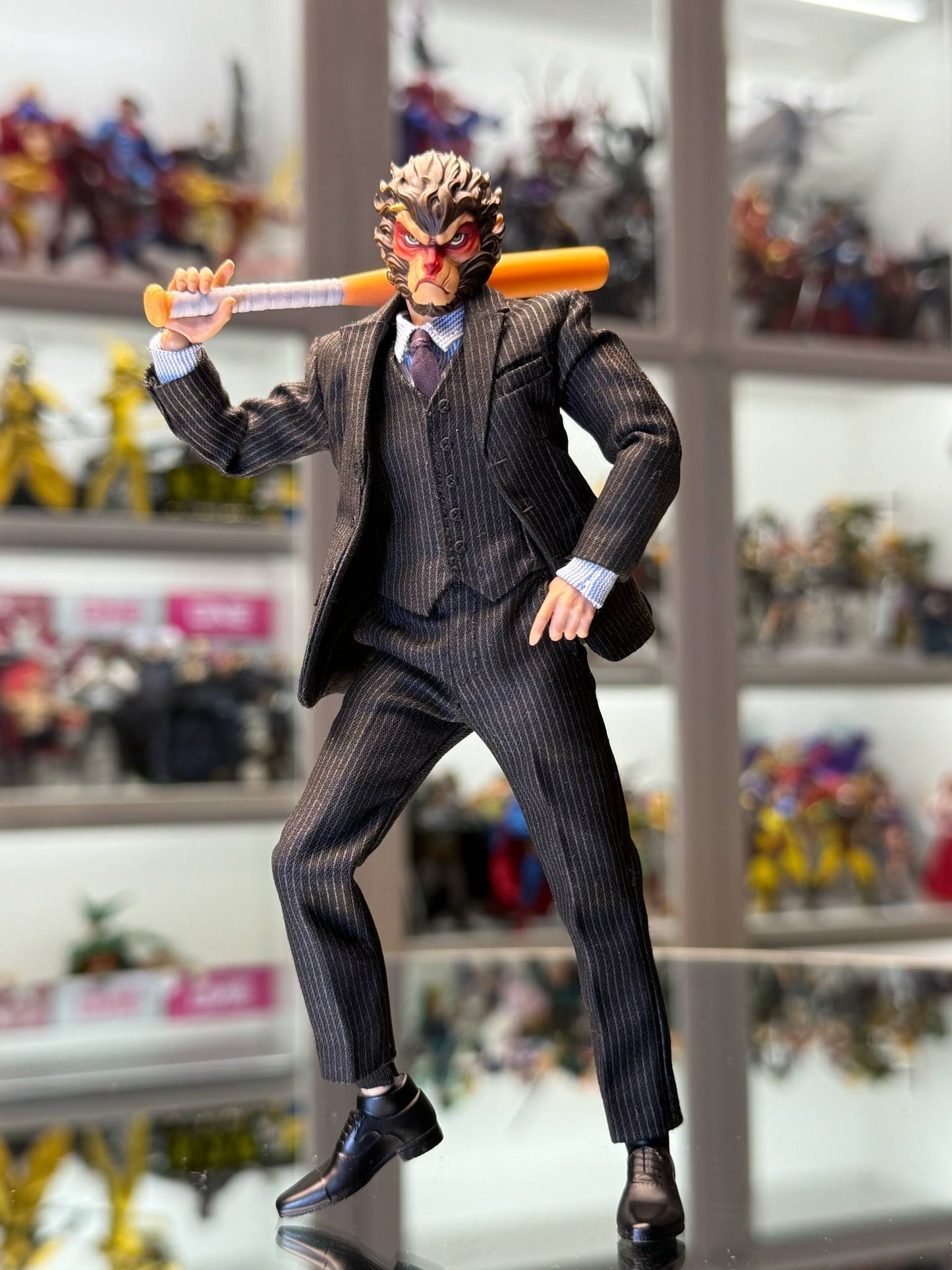 Custom 1/12 Sun WuKong Head Sclupt (Head Sclupt ONLY, Body Not Included)