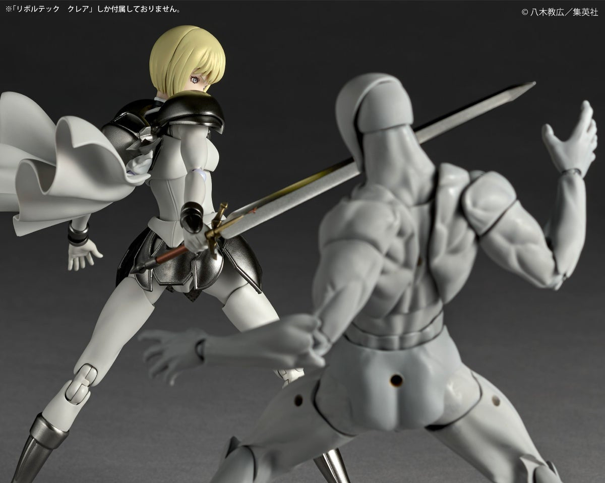 (Pre-Order) Revoltech Clare (CLAYMORE) Action Figure (with Bonus)