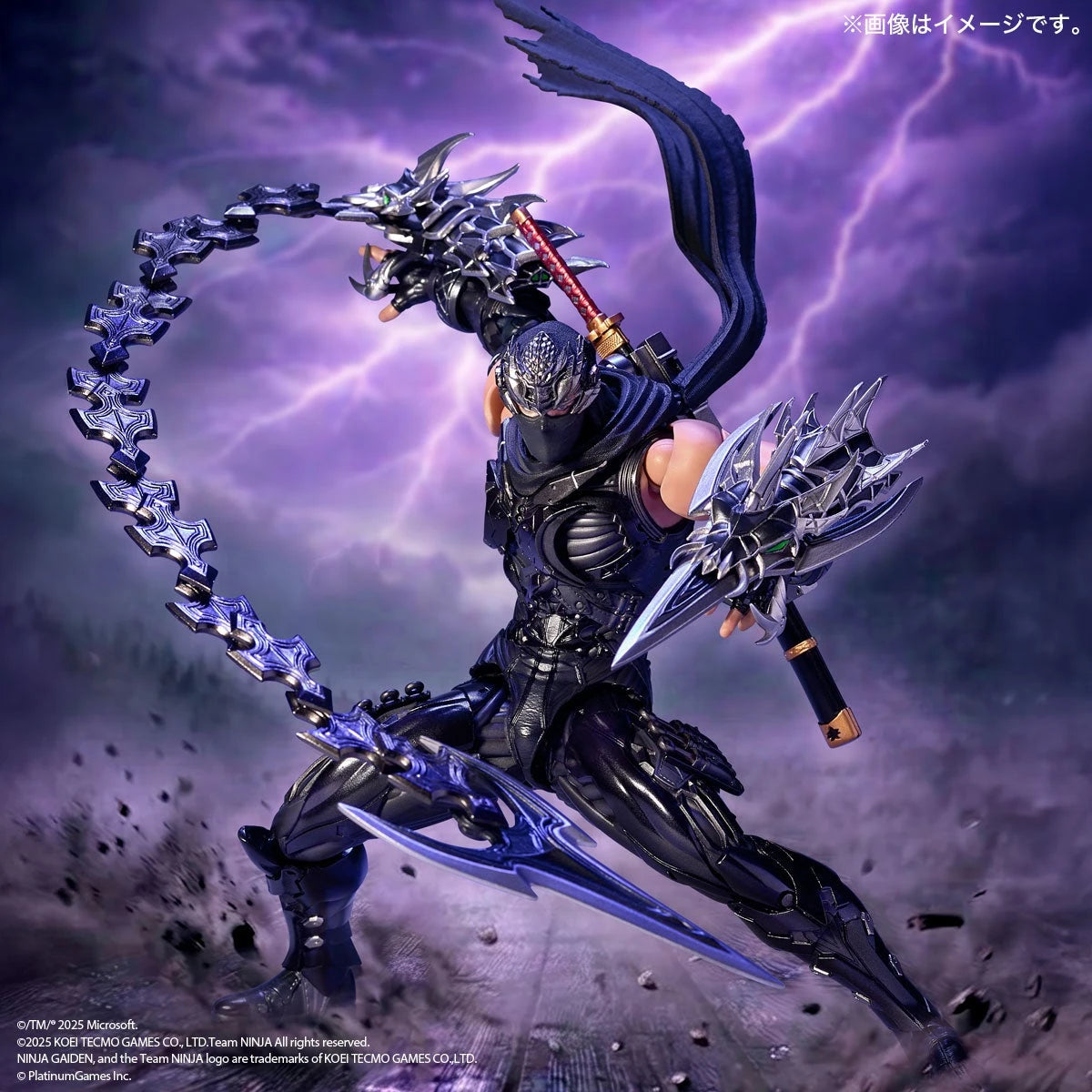 (Pre-Order) Revoltech Amazing Yamaguchi Ryu Hayabusa NINJA GAIDEN 4 Ver. Action Figure (with Bonus)