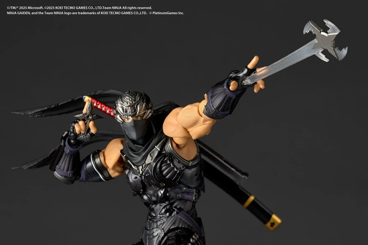 (Pre-Order) Revoltech Amazing Yamaguchi Ryu Hayabusa NINJA GAIDEN 4 Ver. Action Figure (with Bonus)