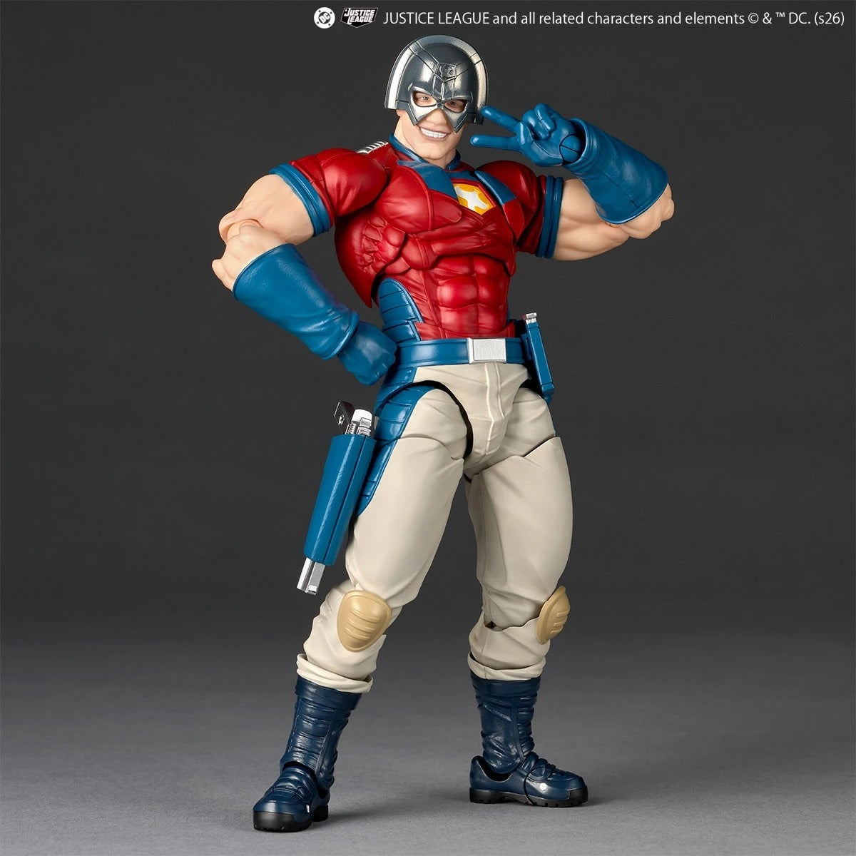(Pre-Order) Revoltech Amazing Yamaguchi Peacemaker (Suicide Squad) Action Figure (with Bonus)